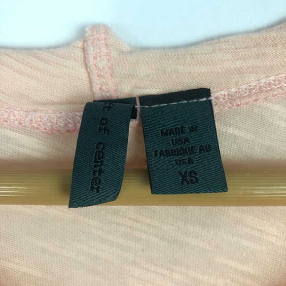 Women's Anthropologie Left of Center Pink Ellesmere Short Sleeve Tunic Top Sz XS - Picture 4 of 6